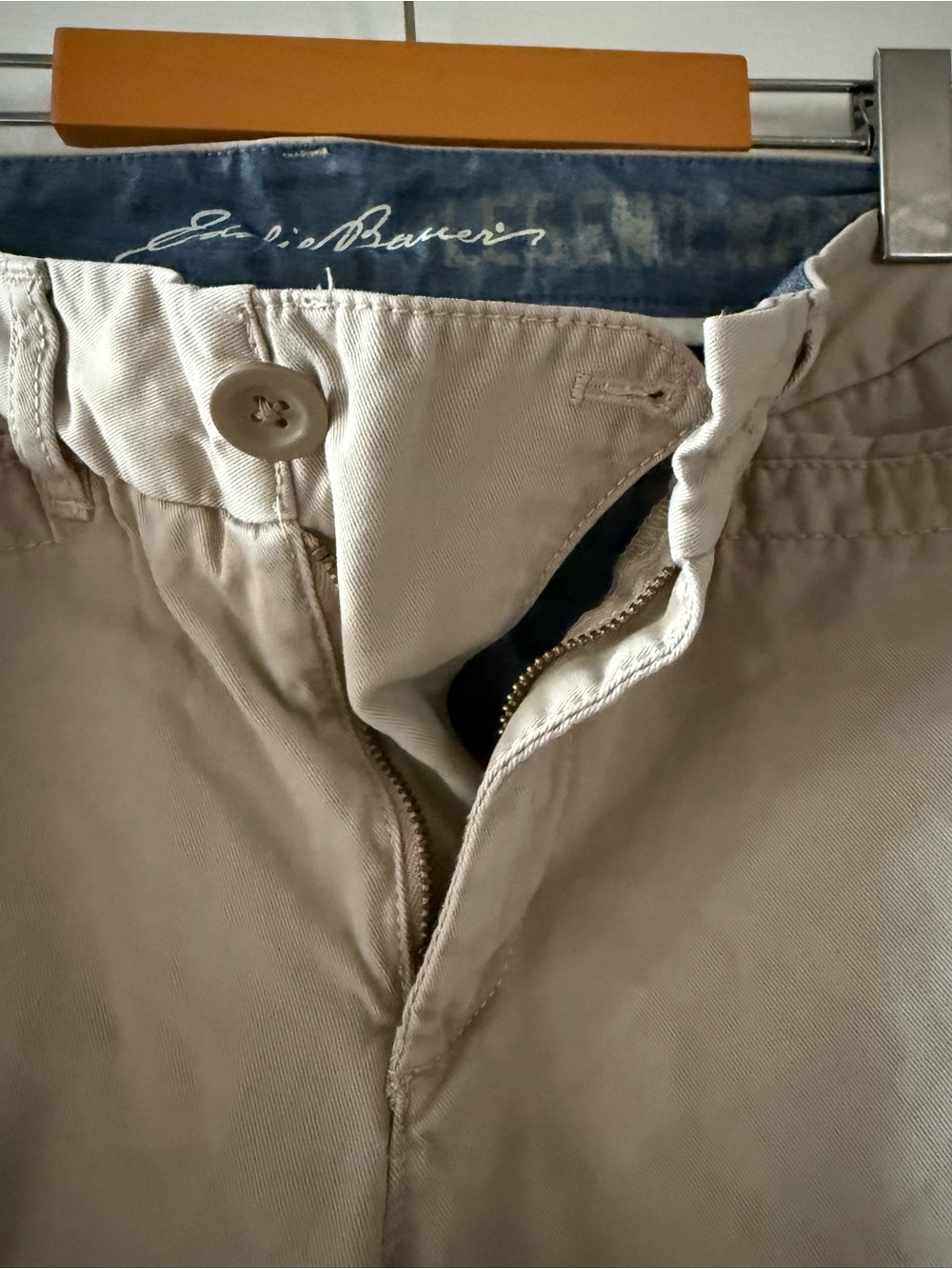 Eddie Bauer Light Khaki Chino Pants